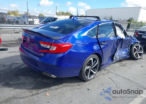 2019 Honda Accord Sport 2.0T from USA, damaged, VIN 1HGCV2F35KA002630